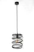 Nowoczesne Lampy Wiszące Loft Spring 2784/Z-B-1 CZARNA