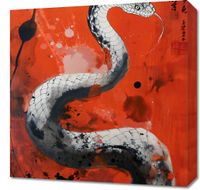 Obraz 50x50cm Smoczy Oddech Węża