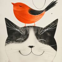 Plakat 60x60cm Pyzaty Przyjaciel