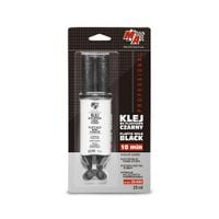 klej do spawania plastiku 10 minut czarny 25ml - bis 20-a54