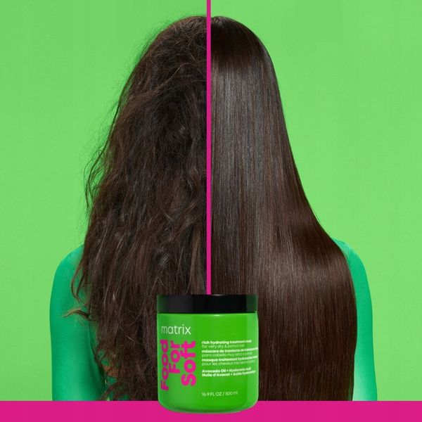 Matrix Food For Soft olejek nawilżajacy, maska do włosów suchych ZESTAW zdjęcie 6