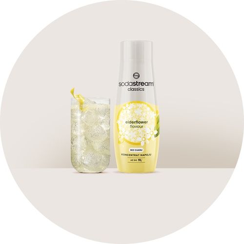 Zestaw Syrop do wody SodaStream Elderflower Bez cukru 2x440ml +Torba GRATIS na Arena.pl