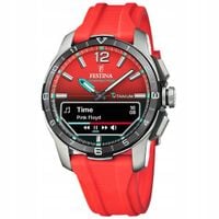 Smartwatch Męski Festina F23000-6 czerwony pasek