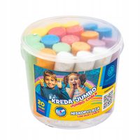kreda jumbo wiaderko 20 sztuk astra