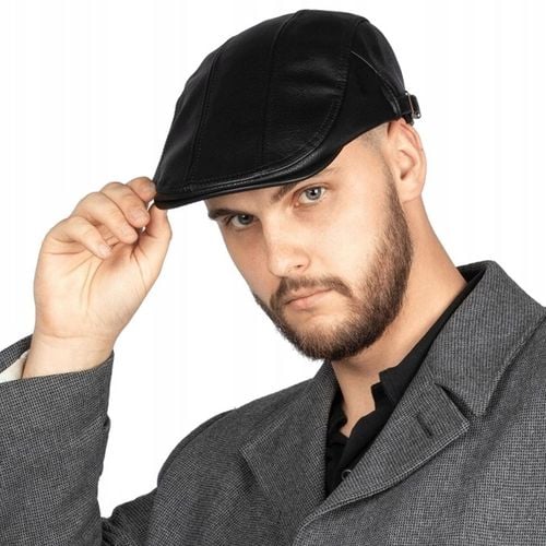 KASZKIET Męski Alessio Stylowy Elegancki IVY CAP Jesień Zima RETRO na Arena.pl
