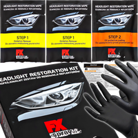 Ściereczki Do Regeneracji Renowacji Reflektorów Samochodowych Lamp Zestaw