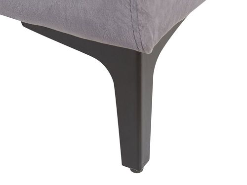 Sofa Welurowa Szara Vadstena na Arena.pl