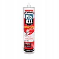 SOUDAL FIX ALL HIGH TACK EXTRAMOCNY KLEJ MONTAŻOWY ZEW / WEW TRANSP 290ml