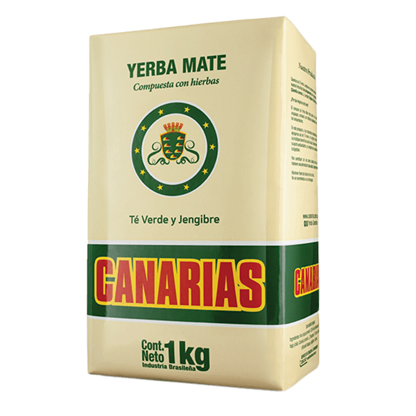 Canarias Te Verde y Jengibre 1kg zdjęcie 1