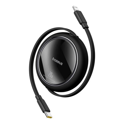 Kabel przewód zwijany Free2Pull USB-C - iPhone Lightning 20W 1m - czarny na Arena.pl