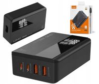 2 x Ładowarka sieciowa LDNIO 2x USB + 2x USB-C, 65W