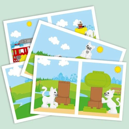 LEGO Duplo Straż pożarna Samochód Wóz strażacki 10969 Duże Klocki dla 2 3 4 na Arena.pl