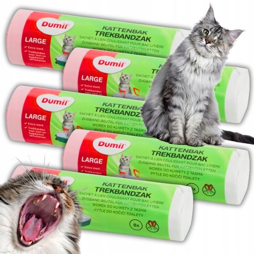 5x WORKI DO KUWETY MOCNE Z TAŚMĄ WYTRZYMAŁE 40 SZT XL DUMIL na Arena.pl