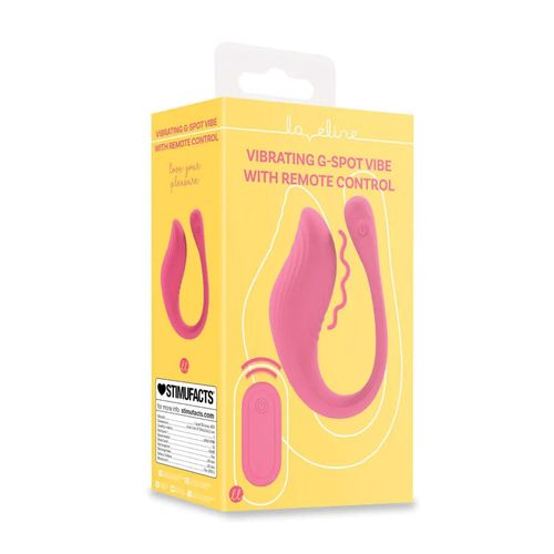 Vibrating G-Spot Vibe With Remote Control - Pink na Arena.pl