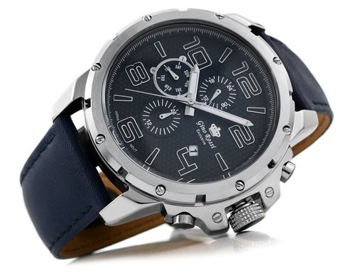 Zegarek Męski Gino Rossi ZORTAR EXCLUSIVE CHRONOGRAF E11276A-6F1 12947 na Arena.pl