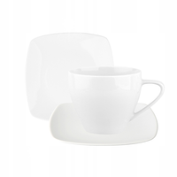 Serwis herbaciano-kawowy filiżanki porcelana MariaPaula Moderna 12 el.