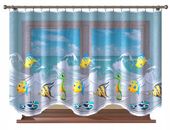 Firana dziecięca RYBKI ryba AKWARIUM ocean nemo 250x160