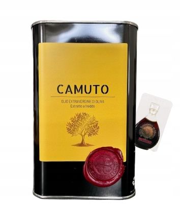 Oliwa z oliwek Extra Virgin 1L Włoska z Sycylii - ETNA CAMUTO świeża 0,15% na Arena.pl