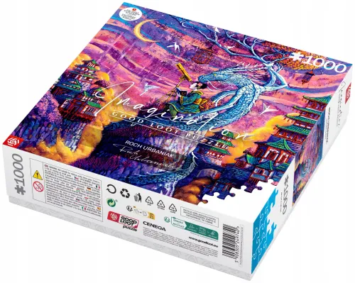 Puzzle Imagination Roch Urbaniak Sakura i Ryu Good Loot 1000 elementów na Arena.pl
