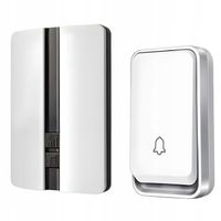 DZWONEK BEZPRZEWODOWY WODOODPORNY ZASIĘG 150M IP44 DO DRZWI 51 MELODII LED