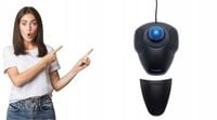 Trackball przewodowy KENSINGTON ORBIT czarny