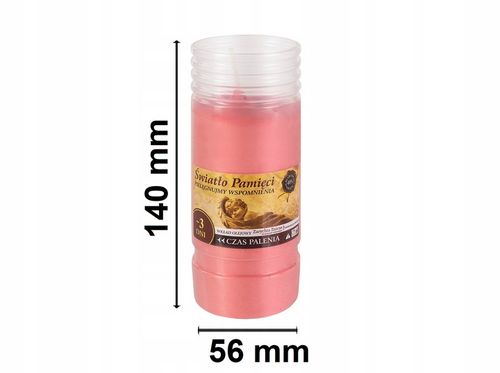 Wkłady do zniczy olejowe znicze 72h K2 (20szt) zap na Arena.pl