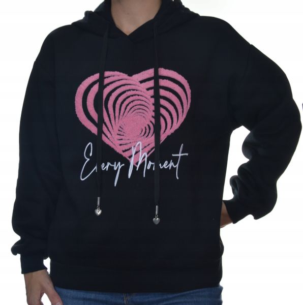 Damska bluza dresowa z kapturem uni zdjęcie 2