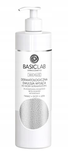 BasicLab dermatologiczna emulsja myjąca do skóry ultrawrażliwej 300 ml na Arena.pl