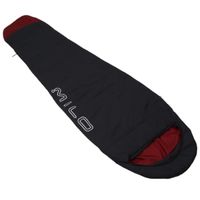 Profesjonalny śpiwór trekkingowy Milo Badi 850 szary