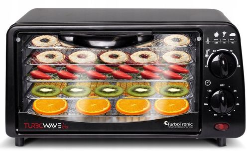 Suszarka do grzybów warzyw owoców TurboTronic DEHYDRATOR 350W poj. 9L na Arena.pl