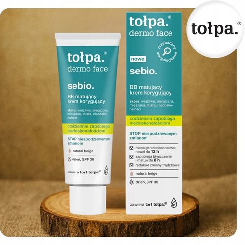 Krem Matujący Korygujący Dermo Face Sebio SPF30 Sebio 40ml na Arena.pl