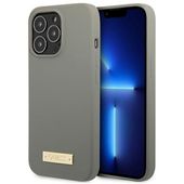 Guess GUHMP13XSPLG iPhone 13 Pro Max 6,7" szary/grey hard case Silicone Log