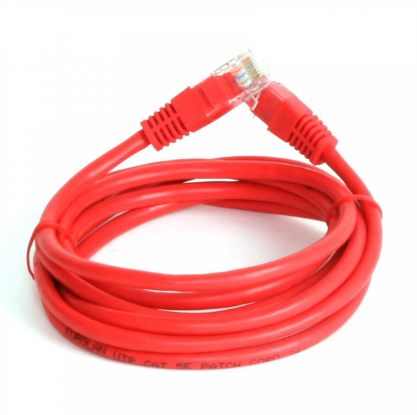 Patchcord CobiCabling RJ45 kat. 5e 2m czerwony zdjęcie 4