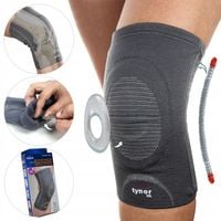 STABILIZATOR NA KOLANO UJĘCIE RZEPKI KOLANA ORTEZA WCIĄGANA ELASTYCZNA