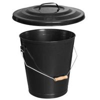 WIADRO POPIÓŁ POKRYWĄ KOMINEK 20L