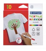 Markery do TKANIN T-shirt ubrań Pisaki Mazaki 10sz