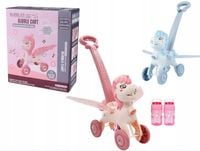 Jeździk Kucyk Bańki Pchacz Pony dla dzieci Odpychacz Little zestaw Dźwięk