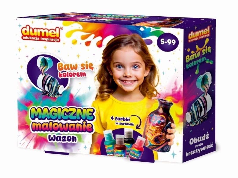 MAGICZNE MALOWANIE WAZON zdjęcie 1