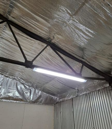 4x oprawa hermetyczna 2x120cm + 8x świetlówka LED IP65 garażowa na Arena.pl