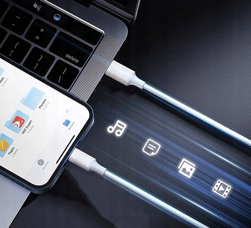 Kabel USB-C do Lightning 20W - Szybkie Ładowanie PD 1m - Biały na Arena.pl