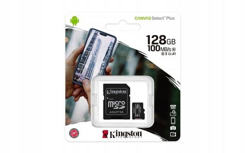 Karta pamięci Kingston micro SD SDXC 128GB UHS na Arena.pl