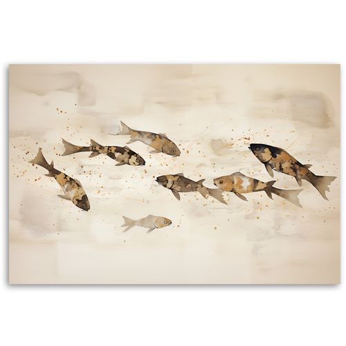 Obraz boho - Ryby Koi 100x70 na Arena.pl