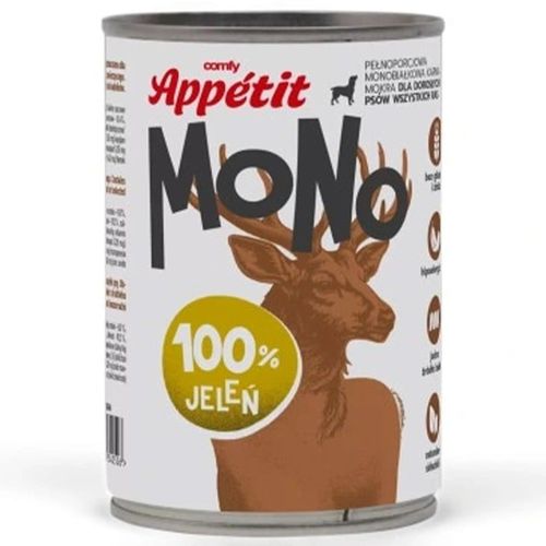 Comfy Appetit MONO 100% Jeleń – Naturalna karma hipoalergiczna dla psów na Arena.pl