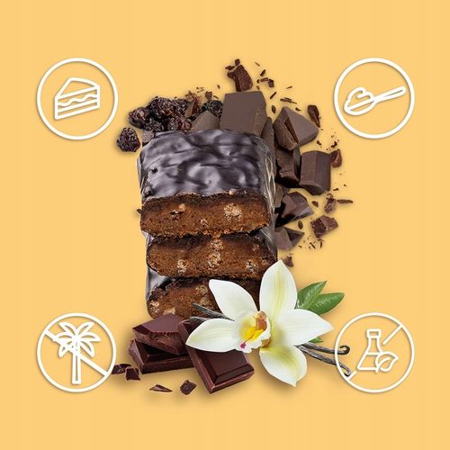 Baton proteinowy BeRAW Protein Vanilla Cheesecake sernik waniliowy 15x40g na Arena.pl