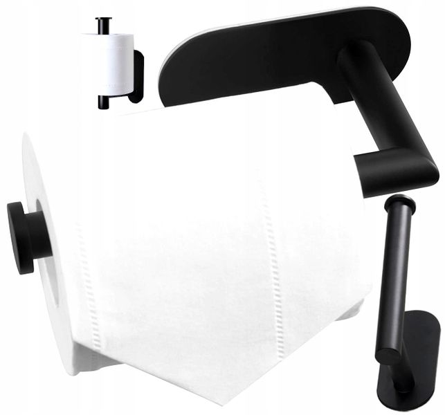 Uchwyt Na Papier Toaletowy Loft Samoprzylepny Wc zdjęcie 4