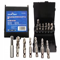 WIERTŁA GWINTUJĄCE HSS M3 - M10 GWINTOWNIKI 7 SZT