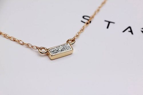 Złoty naszyjnik NZD4761 - Diament na Arena.pl