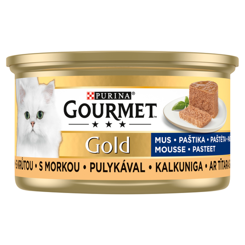 Gourmet Gold Karma dla kotów mus z indykiem 85 g na Arena.pl