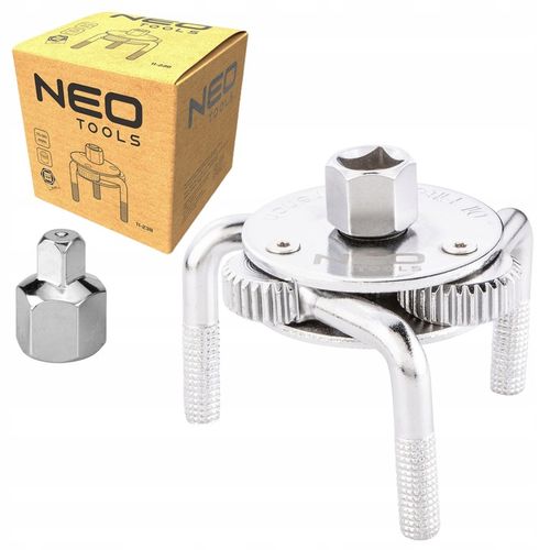 NEO KLUCZ DO FILTRA oleju PAZURKOWY TRÓJRAMIENNY SAMOZACISKOWY 75-120mm na Arena.pl