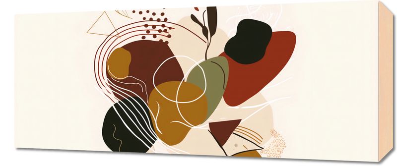 Obraz 70x30cm Organiczna Erupcja zdjęcie 1